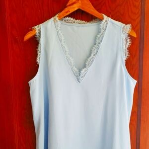 Baby Blue Blouse